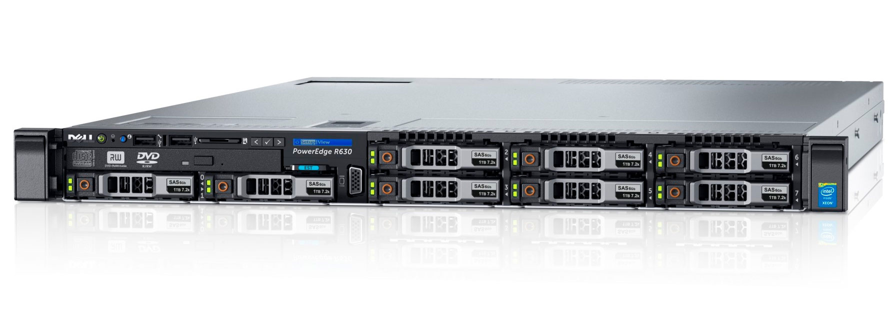 Сервер Dell PowerEdge r630 1U unit Rack Server r630 intel xeon e5 rackmount dell servidor серверные решения 1с серверы купить цена