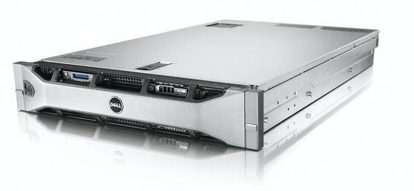 Сервер Dell PowerEdge R710 главный игровой видеокарта и портативный файловый двухпроцессорный видеонаблюдение данные локальный