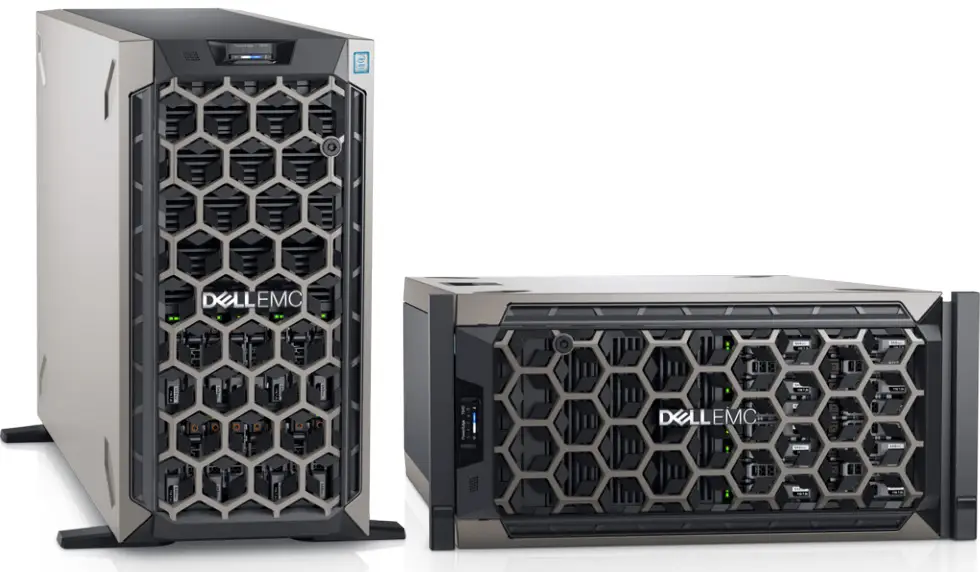 Сервер Dell EMC PowerEdge T640 1с мощный компактный интернет промышленный новый настольный виртуализация безопасность хостинг двухюнитовый компьютер облачный
